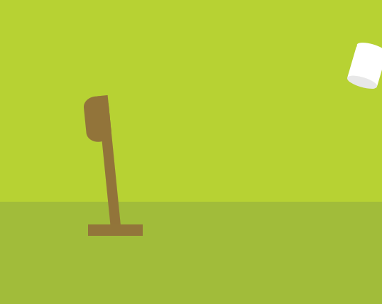 Marshmallow catapult